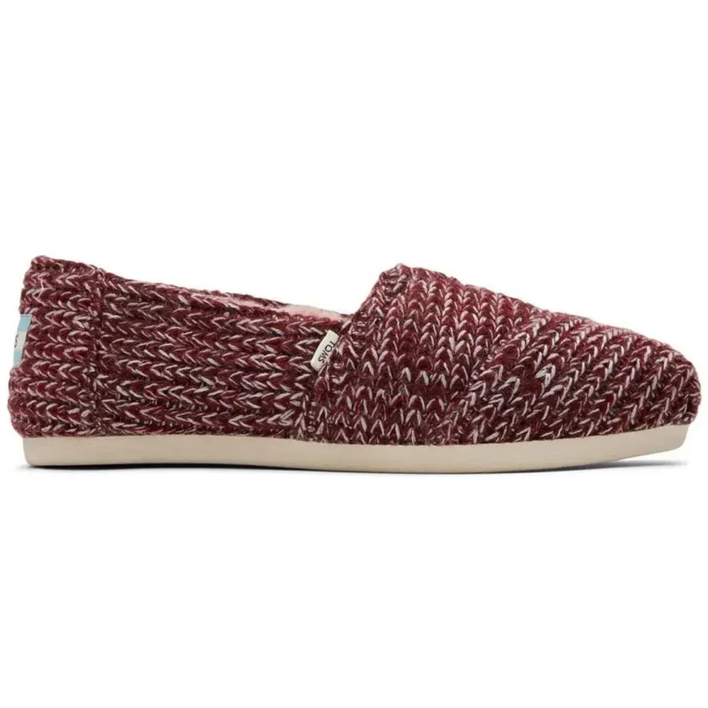 NWT TOMS Women’s Alpargata Ribbed Sweater Size 8.5
